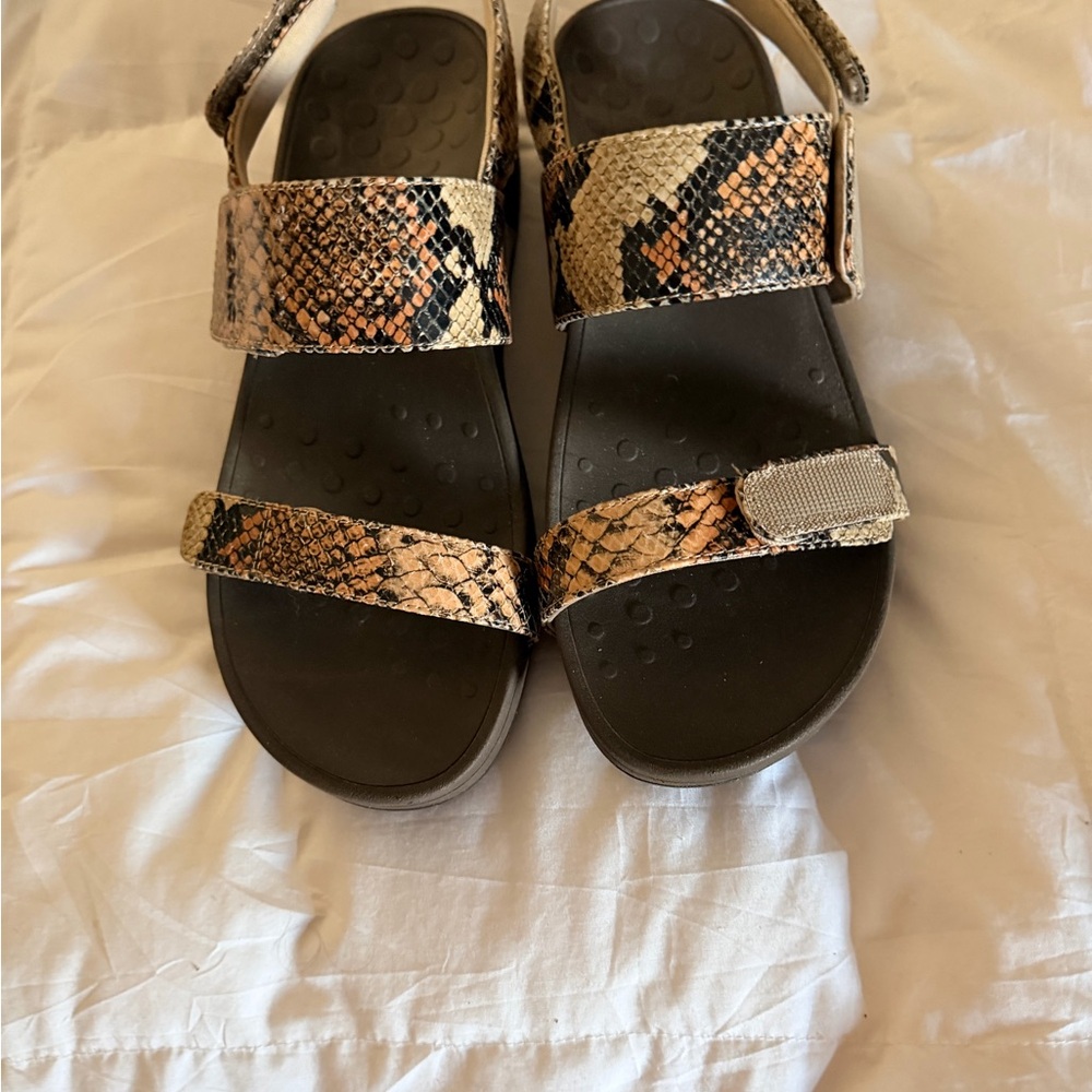 Vionic Snake Print Sandals